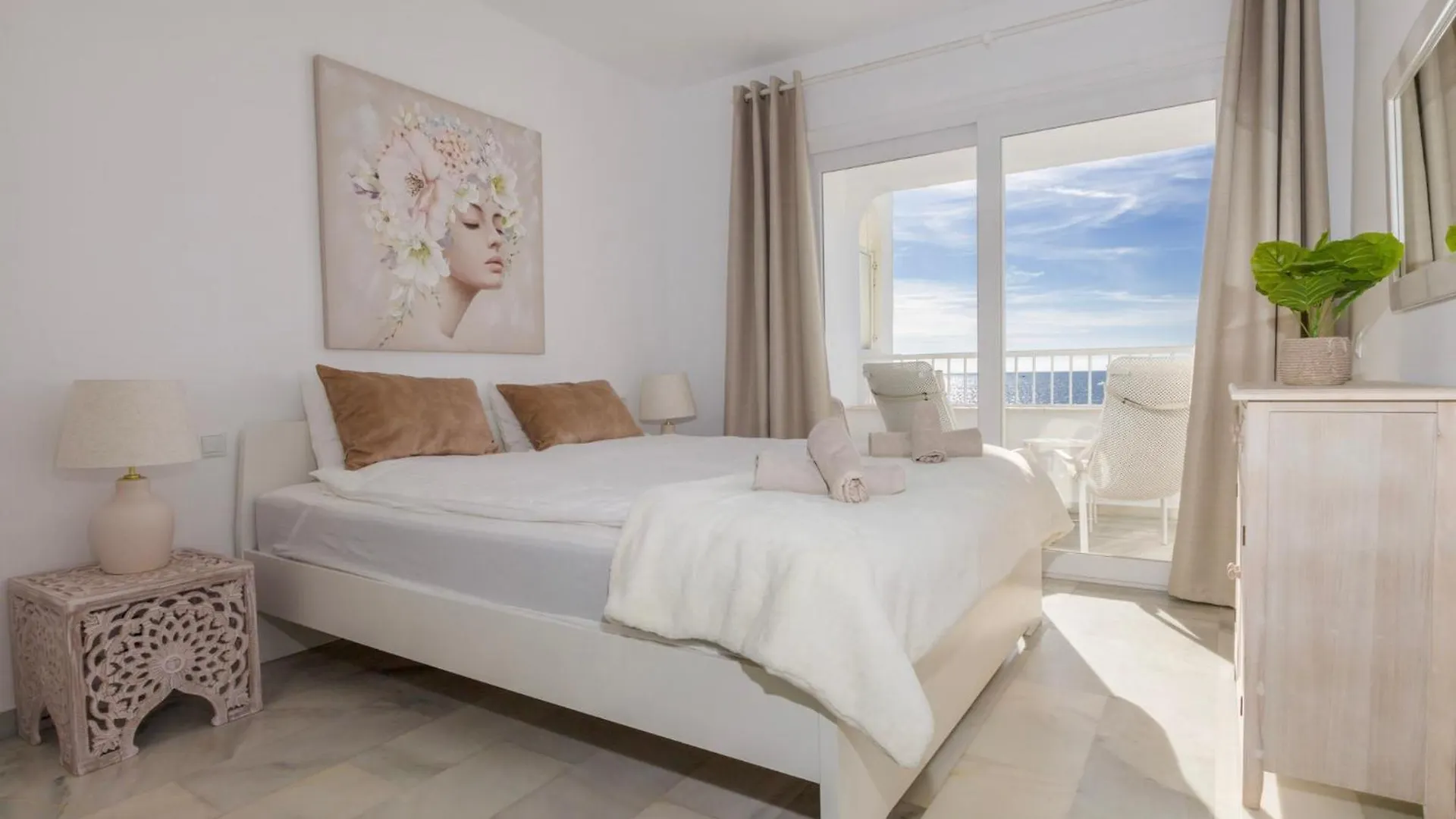 Oceanfront Mijas Apartment Spain